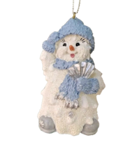 Snow Buddies Uncle Melty Christmas Tree Ornament Encore 94483 Boxed  2000 NOS 3&quot; - £7.48 GBP