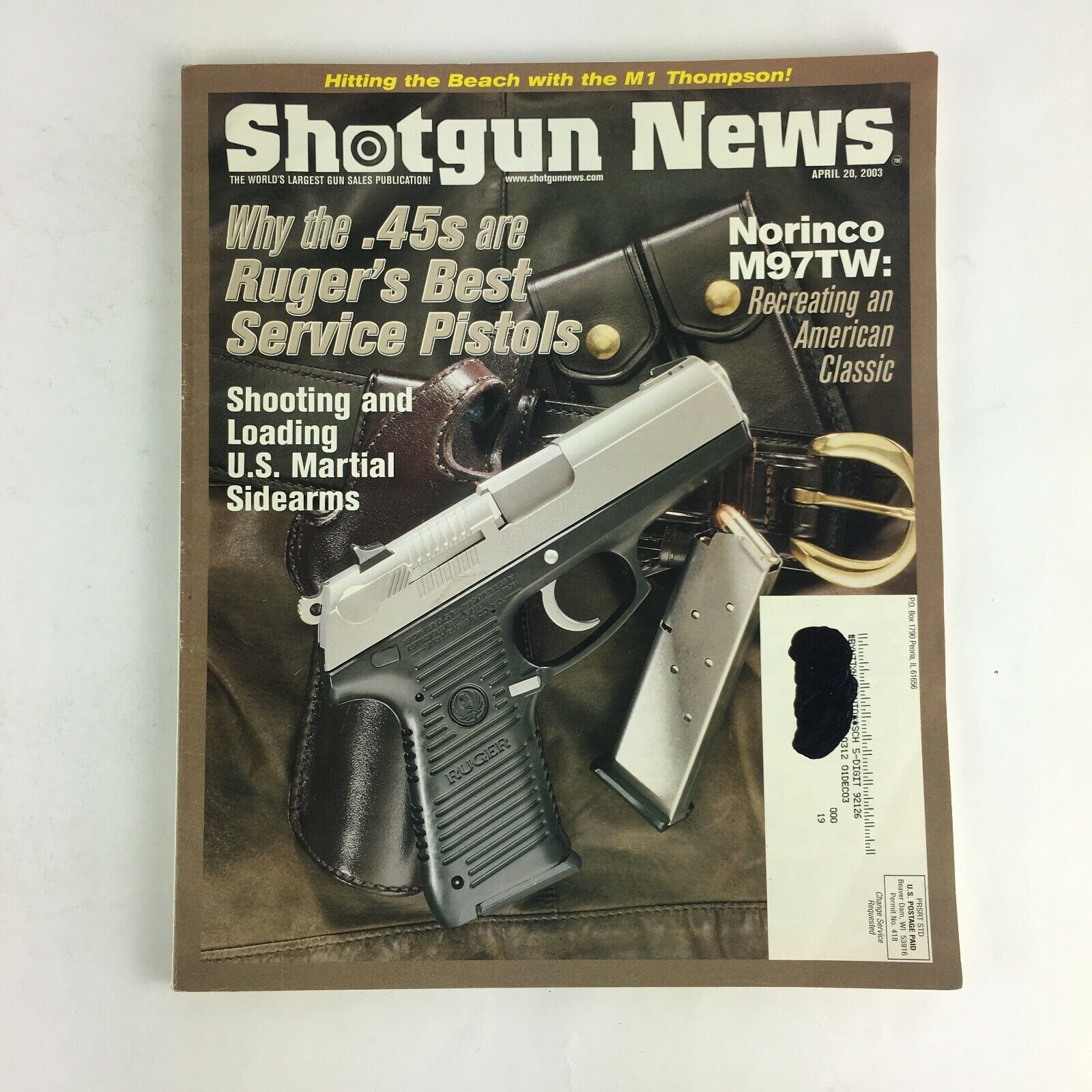 April 2003 Shotgun News Magazine Why the and 50 similar