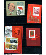 Russia 9 Souvenir Sheets Used Lenin 14371 - £7.75 GBP