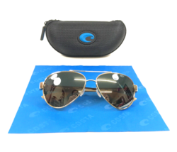 Costa Sonnenbrille Loreto 06S4006 40061256 Rotgold Rahmen Mit Kupfer Silber 580P - $160.21