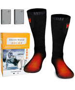 Battery Heated Socks, Electric Heating Socks Foot Warmers Gifts for Men ... - £22.85 GBP