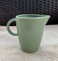 Calvin Klein Khaki Collection Cargo Sage Green Stoneware Creamer Small Pitcher - $19.99