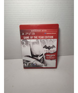 Batman Arkham City GOTY Edition Greatest Hits PS3 PlayStation 3 Complete... - $12.08 CAD