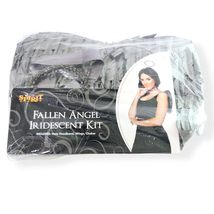 Spirit Halloween Fallen Angel Iridescent Three Piece Kit One Size Black - £22.15 GBP