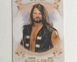 AJ Styles WWE Topps Heritage Trading Card Allen &amp; Ginter #AG-1 - $1.97