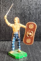 ROSE MILITARY MINIATURE ROMAN ERA GAELIC WARRIOR BERSERKER VINTAGE SOLDI... - €15,62 EUR