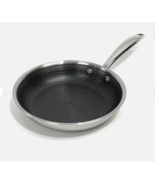 NEW Lexi Home Tri-ply Stainless Steel Diamond  Non Stick 8&quot; Frying  Pan - £31.13 GBP