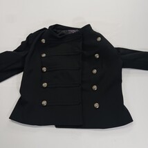 Forever TwentyOne RN#94981 Women's Size Medium Black Front Button Blazer Jacket image 11