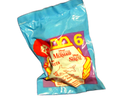 MC DONALD'S Disney picture Mermaid Happy Meal toy #6 "Glut" toy shark 1996? - $3.00