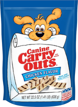 Canine Carry Outs Chicken Flavor Dog Treats, 22.5 Ounce (Pack of 4) - £23.60 GBP
