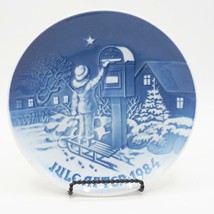 "B&G Bing & Grondahl Christmas Plate 1984 Jule Aften Christmas Letter 7"-
sho... - $33.90