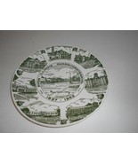 Souvenir Plate 10&quot; diameter Vintage 1962 Illinois Quasquicentennial - $15.20