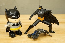 Batman Collectible Action Figure Toys Mixed Lot 3 Wind Up McDonalds Premium - £11.63 GBP