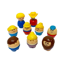 Fisher Price Chunky Little People Girls and Boys Lot of 9 - $21.65