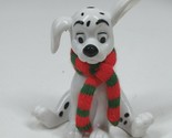 Disney McDonald&#39;s 101 Dalmatian Dog Figurine Puppy with Red/Green Scarf - $2.96