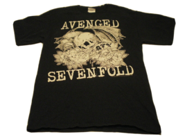 Avenged Sevenfold Vtg 2007 A7X Skull Hanes M T-SHIRT Read Details Free Shipping! - £20.03 GBP