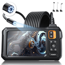 Endoscope Camera with Light, 4.3&quot; Screen, 1920P HD, 16.4FT Cord, IP67 - $72.26