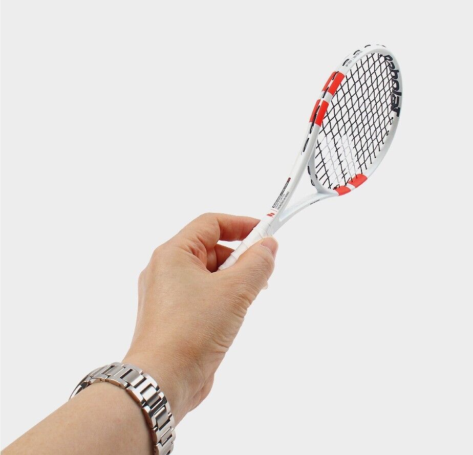 Babolat 2024 Pure Strike Mini Tennis Racket Racquet 25.5cm White NWT 741020 - $38.61
