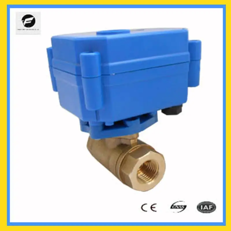 House Home CWX-15 DN15 DN20 DN8 DN10 2-way DC12v motorized brA ball valve CR05 5 - £32.77 GBP