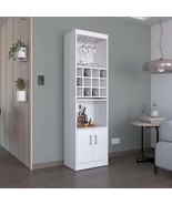Kevil 71&quot; Tall Bar Cabinet: 5-Tier Modern Design - $393.88 CAD