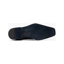 Stacy Adams Plaza Modified Cap Toe Oxford Shoes Leather Black Gray 25608-975 image 4