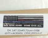 Pickup Truck SUV Rear Window Decal 58x18in All Give Some Some Give All P... - $37.77