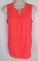 American Eagle shirt sleeveless blouse button front Womens Size S - £4.60 GBP