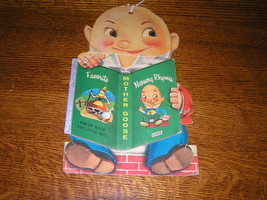 Vintage Humpty Dumpty Cardboard w Mini MOTHER GOOSE Nursery Rhymes Pin-Up Book - £22.29 GBP