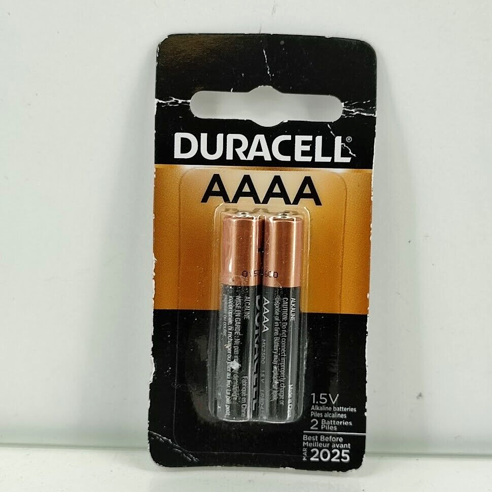 Primary image for Duracell CopperTop AAAA 1.5V Alkaline Electronics Batteries 2 Pack