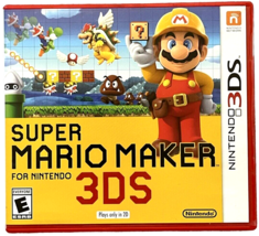 Super Mario Maker (Nintendo 3DS) Original Case &amp; Insert Only - No Game - £7.85 GBP