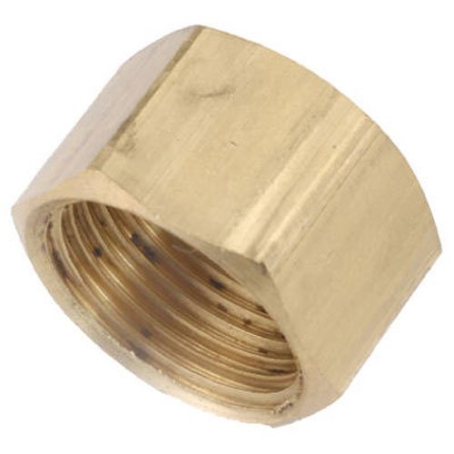 anderson metals corp 700081-08 1/2 -Inch, Brass, Compression Cap - $25.82