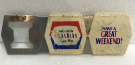 Vintage Molson Canadian Lager Beer Bottle Opener - 1960&#39;s - £4.79 GBP