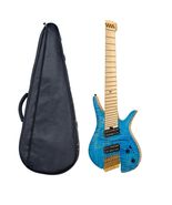 Batking Electric Headless 8 Stringed Multiscale Guitar luminous Inlays W... - €334,01 EUR