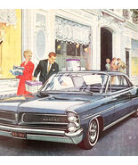 1962 Pontiac Catalina Wide Track Advertisement Automobilia Vintage DWII29 - $42.03 CAD