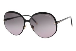 Tom Ford Yvette-02 913 01B Shiny Black Gradient Women&#39;s Sunglases 60-15-... - £119.82 GBP