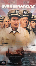 SHIP24H-Midway (VHS, 1976) Charlton Heston, Henry Fonda, James Coburn-NEW SEALED - £11.58 GBP