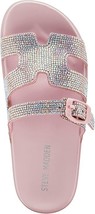 Steve Madden Youth J Spiritr Slide Sandal Sparkle Rhinestone Blush Pink ... - €25,67 EUR