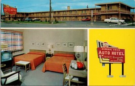 Admiral Oasis Auto Hotel Morton Grove IL Postcard PC487 - £4.10 GBP