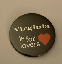 Virginia is for Lovers Pin Back Button - £11.26 GBP