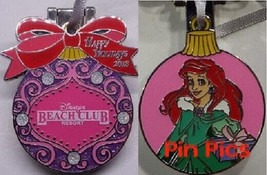 Disney Little Mermaid Christmas Beach Club Ariel Limited Edition 1000 pin - £14.24 GBP