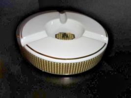Large Round Cigar Ceramic Ashtray Measures 9.5" Diameter NIB image 9