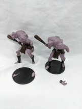 *Damaged* Set Of (2) Fomorian D&amp;D Icons Of The Realms Miniatures 26/45 - £7.79 GBP