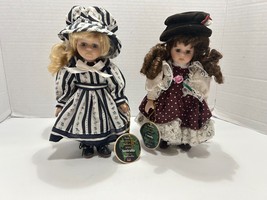Barbara Lee Petite Porcelains Canada &amp; Australia Dolls Of The World Collection - £6.60 GBP