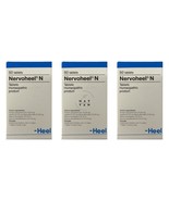 Nervoheel N HEEL Homeopathic Solution for Overactive Mind 50 Tablets 3 PACK - $62.34 CAD