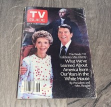 Ronald Reagan - TV Guide Magazine 1986 Vintage - $9.38