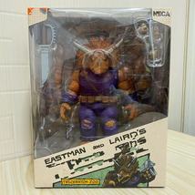 NECA Teenage Mutant Ninja Turtles Eastman &amp; Laird&#39;s Triceraton Zog Figure TMNT - £47.18 GBP