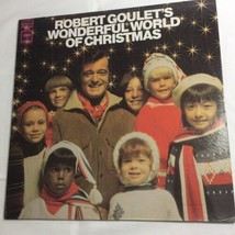 Vintage Vinyl Lp Record Robert Goulet&#39;s Wonderful Word Of Christmas Songs Music - £5.76 GBP