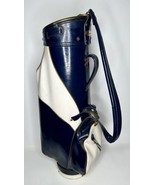 Vintage Acushnet Cart Golf Bag Blue White  - £58.34 GBP
