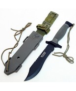 12&quot; Bowie Outdoor Survival Knife 4 Camping Hunting Tactical Combat Self ... - $444.00 MXN