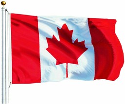 Canadian Flag 3X5 150D Nylon Canada Maple Leaf Banner Indoor Outdoor Grommet - £20.77 GBP